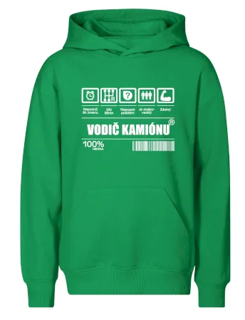 Čiarový kód - Vodič kamiónu