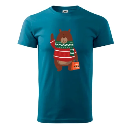 Medveď s darčekom