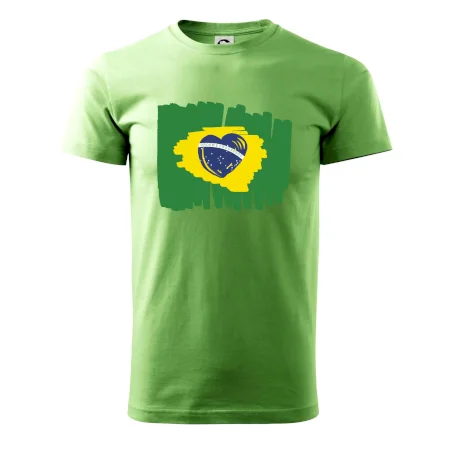 Brazília vlajka srdca