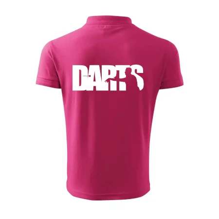 Darts - nápis so šípkarom