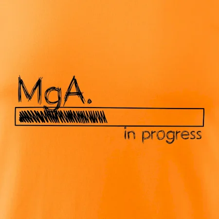 In progress titul MgA. magister / magistra umenia