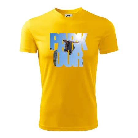 Parkour nápis nebo