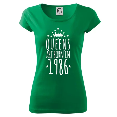 Queens are born in 1986