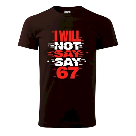 Červený - I Will Not Say SAY 67