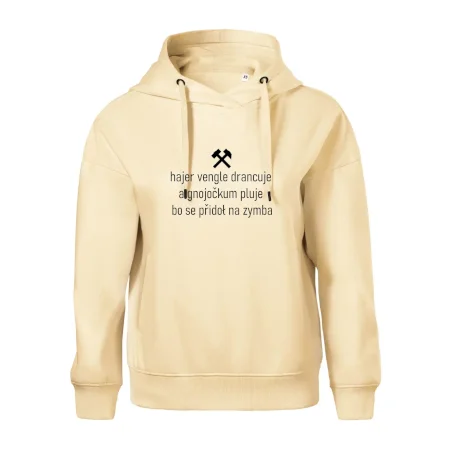 Hajer vengle drancuje a gnojočkum pluje bo se přidoł na zymba