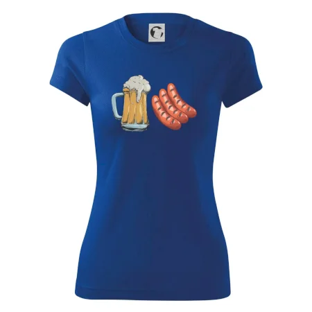 Pivo a klobása