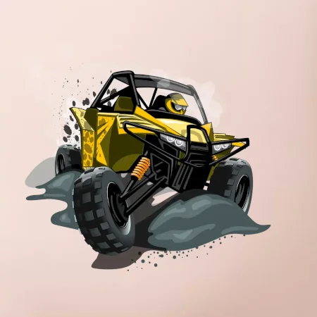 ATV bugina žltá
