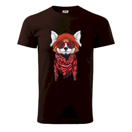 Červená panda hipster