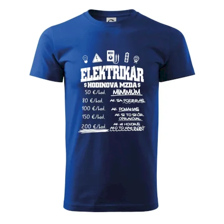 Hodinová mzda elektrikár