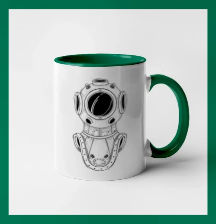 Potápač - helma stará