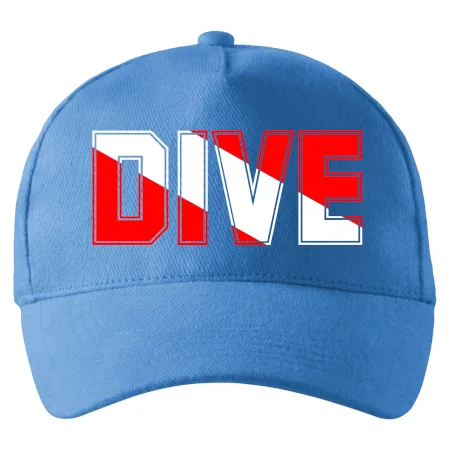 Dive nápis vlajka