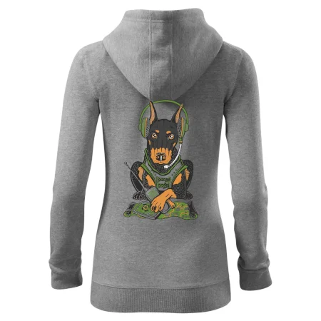 Bojový doberman (Pecka design)