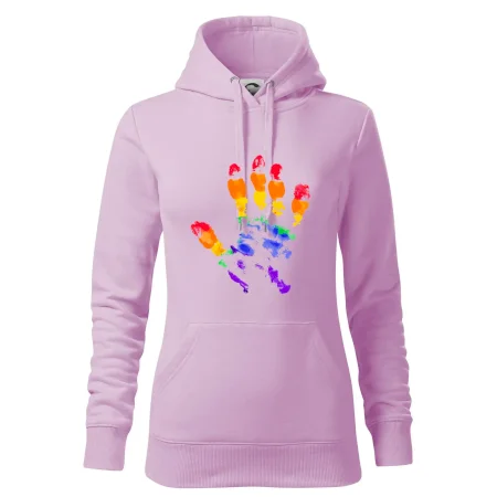 LGBT hand print