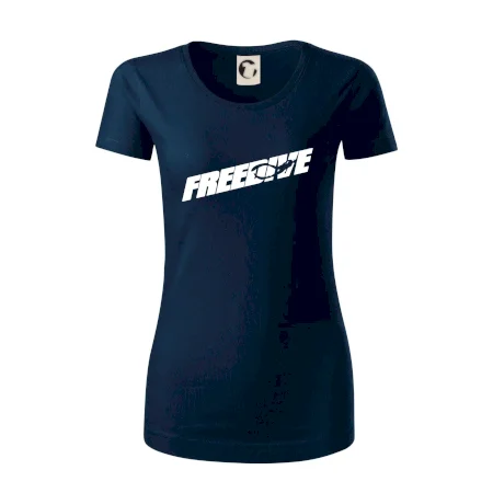 Freedive - nápis s potápačom