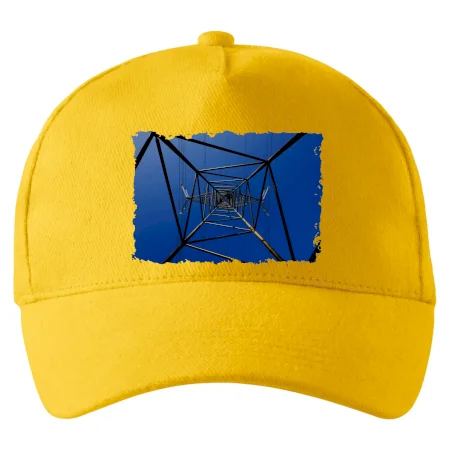 Stožiar vysokého napätia zospodu