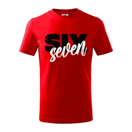 Six seven - písmo