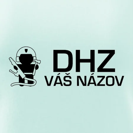 DHZ postavička - vlastný nápis
