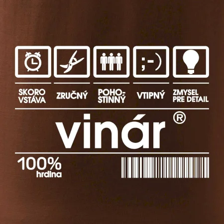 Čiarový kód - vinár