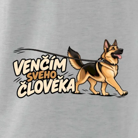 Venčím svého člověka - německý ovčák