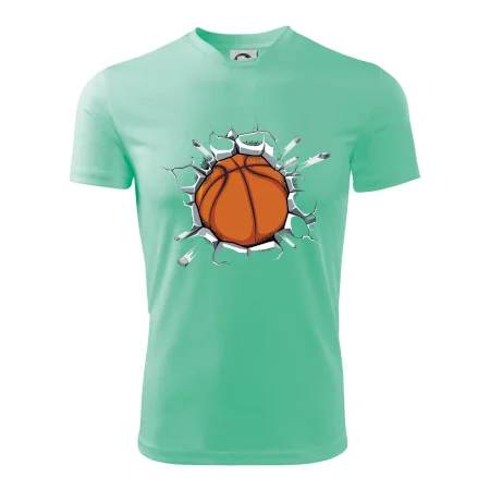 Basketbal lopta v triku