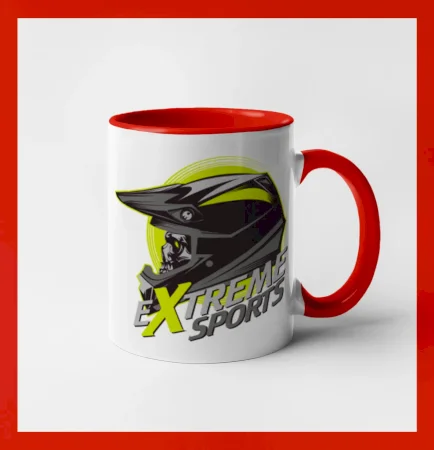 Motocross extreme sports helma