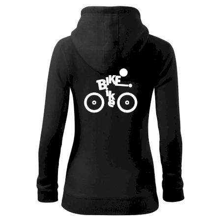 Bike nápis postava