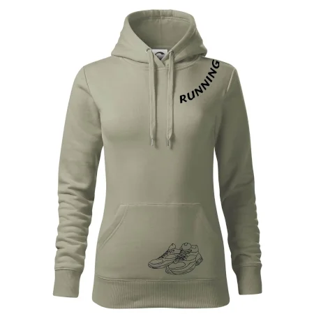 Running nápis šikmo