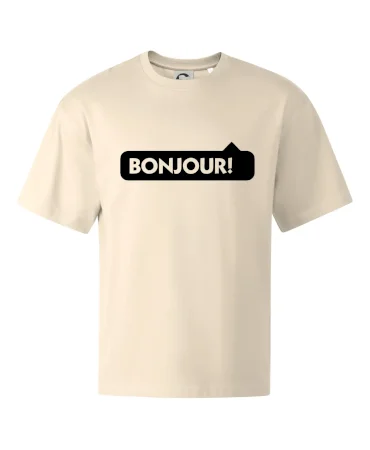 Nápis Bonjour