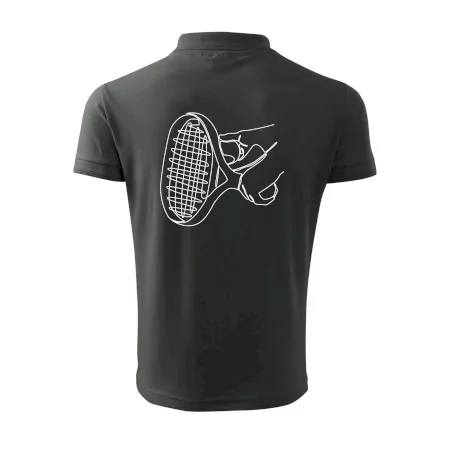 Tenisová raketa jedným ťahom