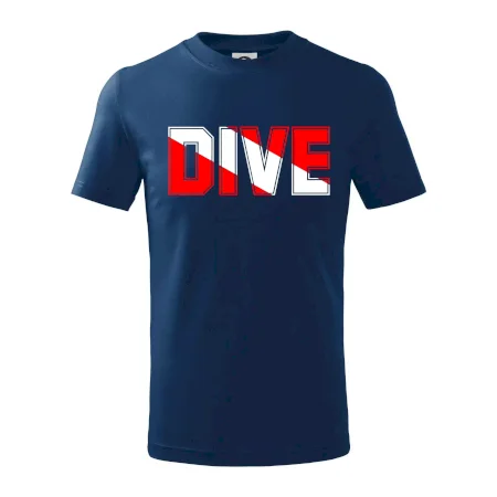 Dive nápis vlajka