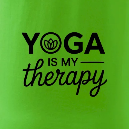 Yoga Is My Therapy nápis