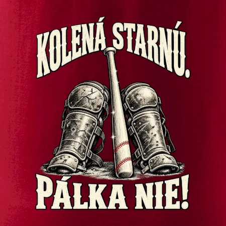 Kolená starnú pálka nie