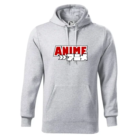 Anime nápis červený