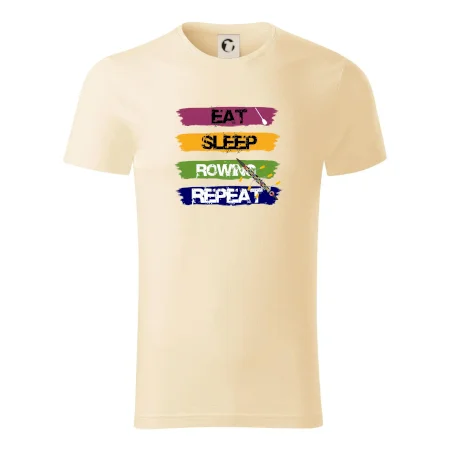 Eat sleep rowing repeat farebné