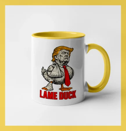 Donald Trump lame duck rytina