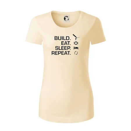 Build eat sleep repeat - montážna pena