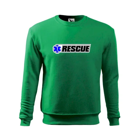 Záchranár rescue kríž modrý