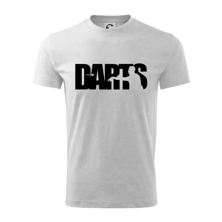 Darts - nápis so šípkarom