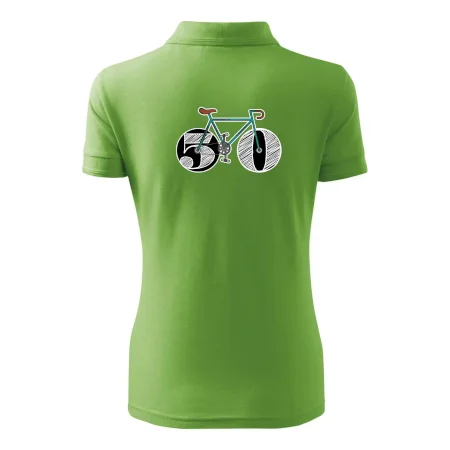 Narodeniny 50 rokov na bicykli