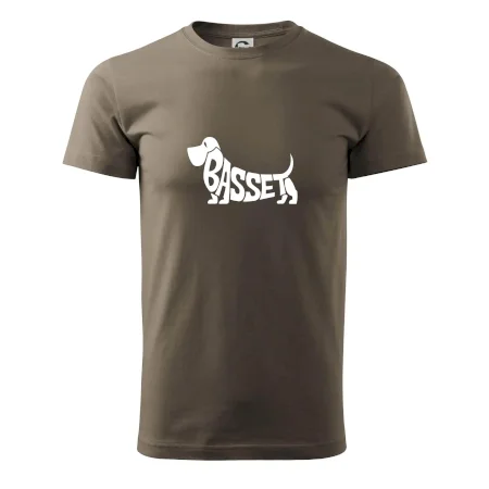 Basset nápis v tele