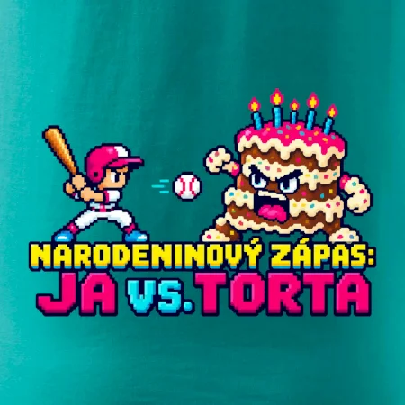 Narodeninový zápas ja proti torte
