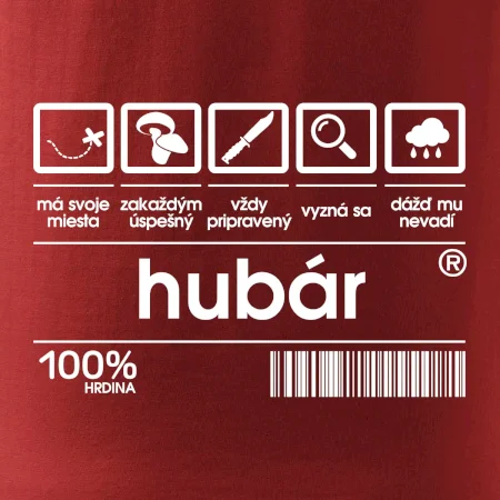 Čiarový kód - Hubár
