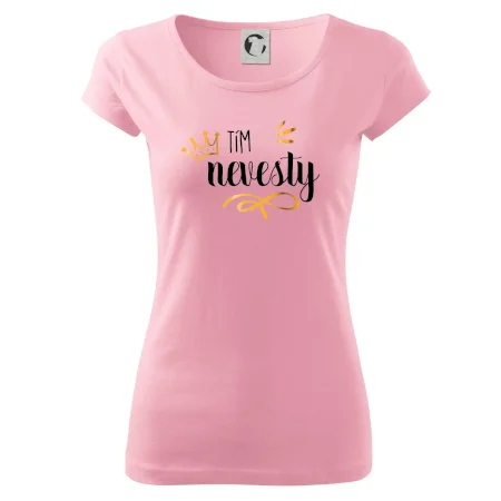 Tím nevesty princezná - zlatá potlač