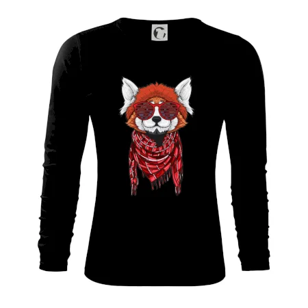 Červená panda hipster