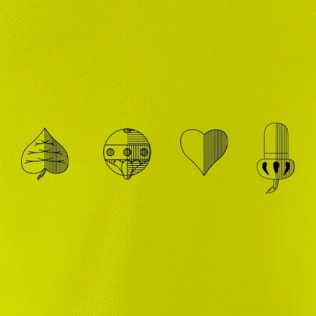 Prší - Faraon - farby hracích kariet