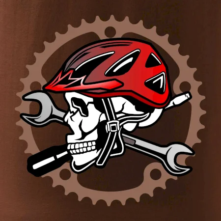 Lebka biker opravár