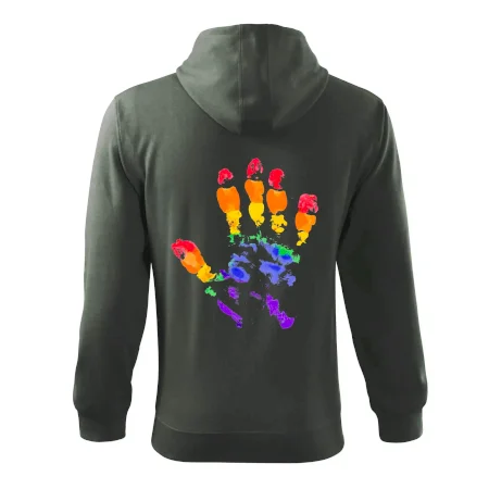 LGBT hand print