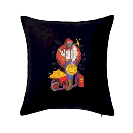 Baník ťaží Bitcoiny