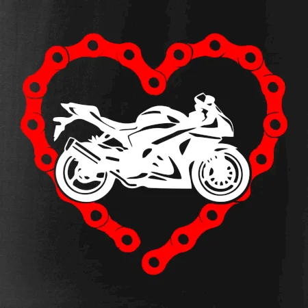 Moto srdce reťaz - cestná