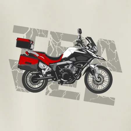 Cestovná enduro červená